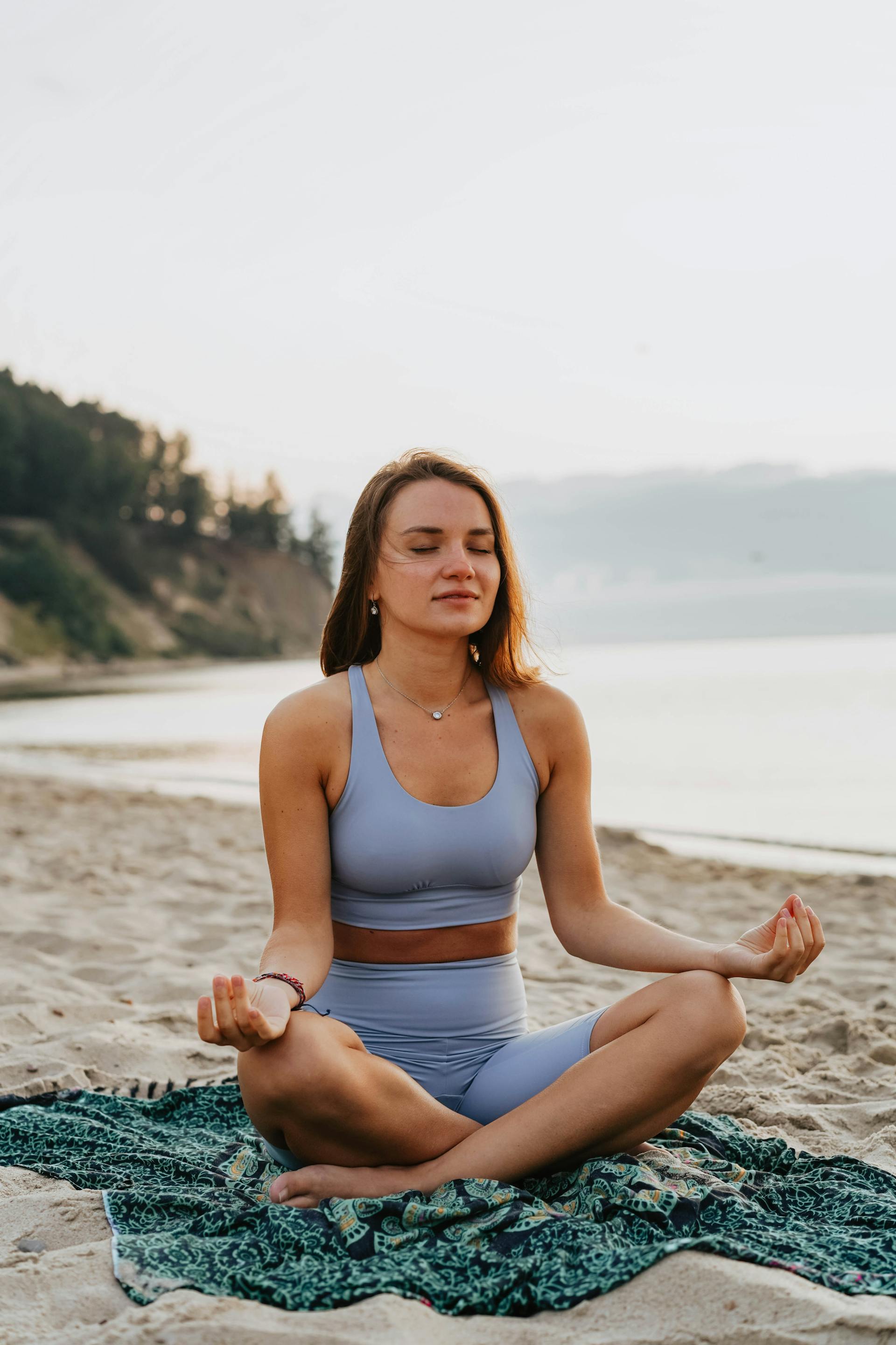 Yoga on Sumba beach